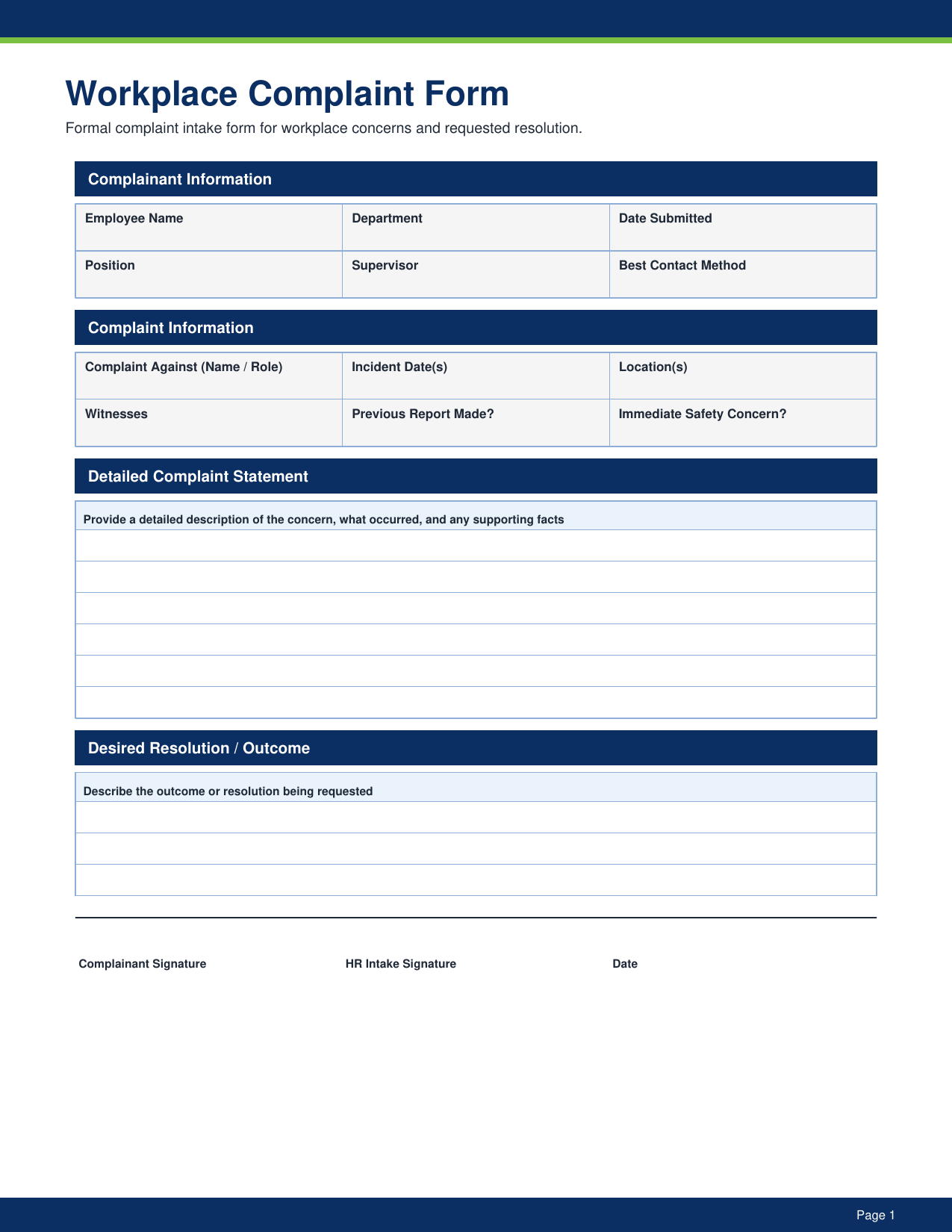 HR - 50 Essential Forms Pack pdf Download - YardDoc