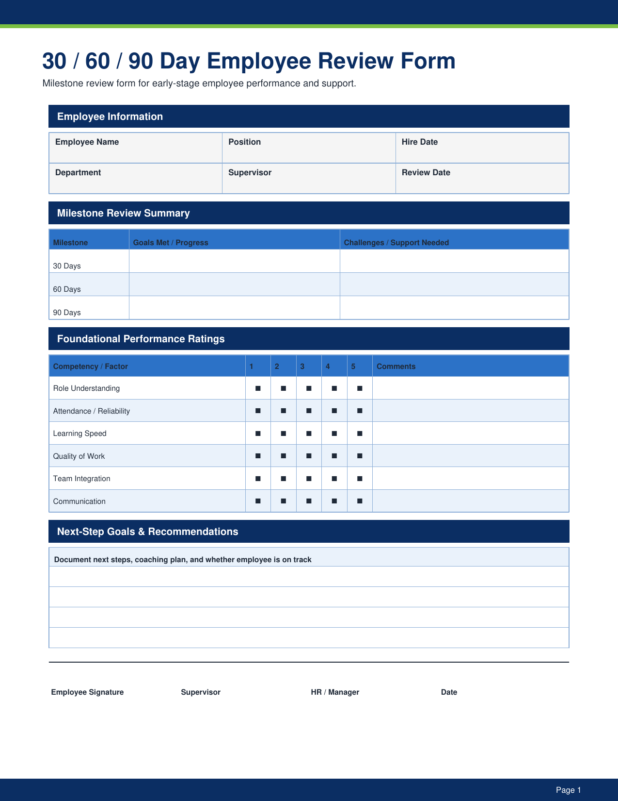 HR - 50 Essential Forms Pack pdf Download - YardDoc