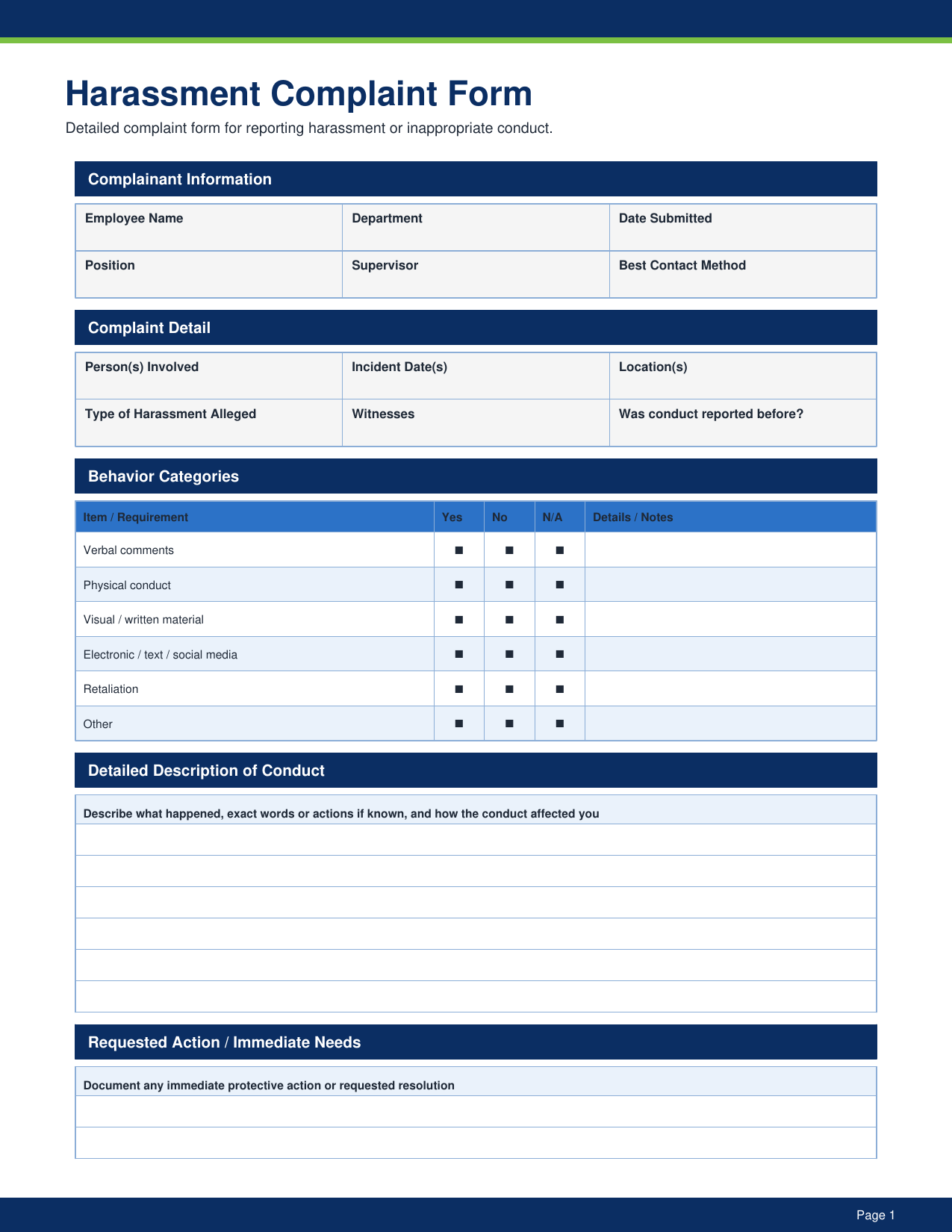 HR - 50 Essential Forms Pack pdf Download - YardDoc