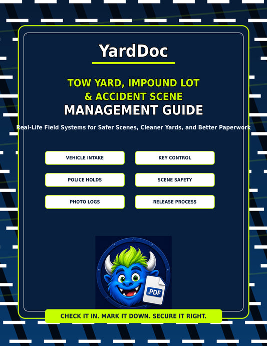 Tow Boss Field Guide - YardDoc