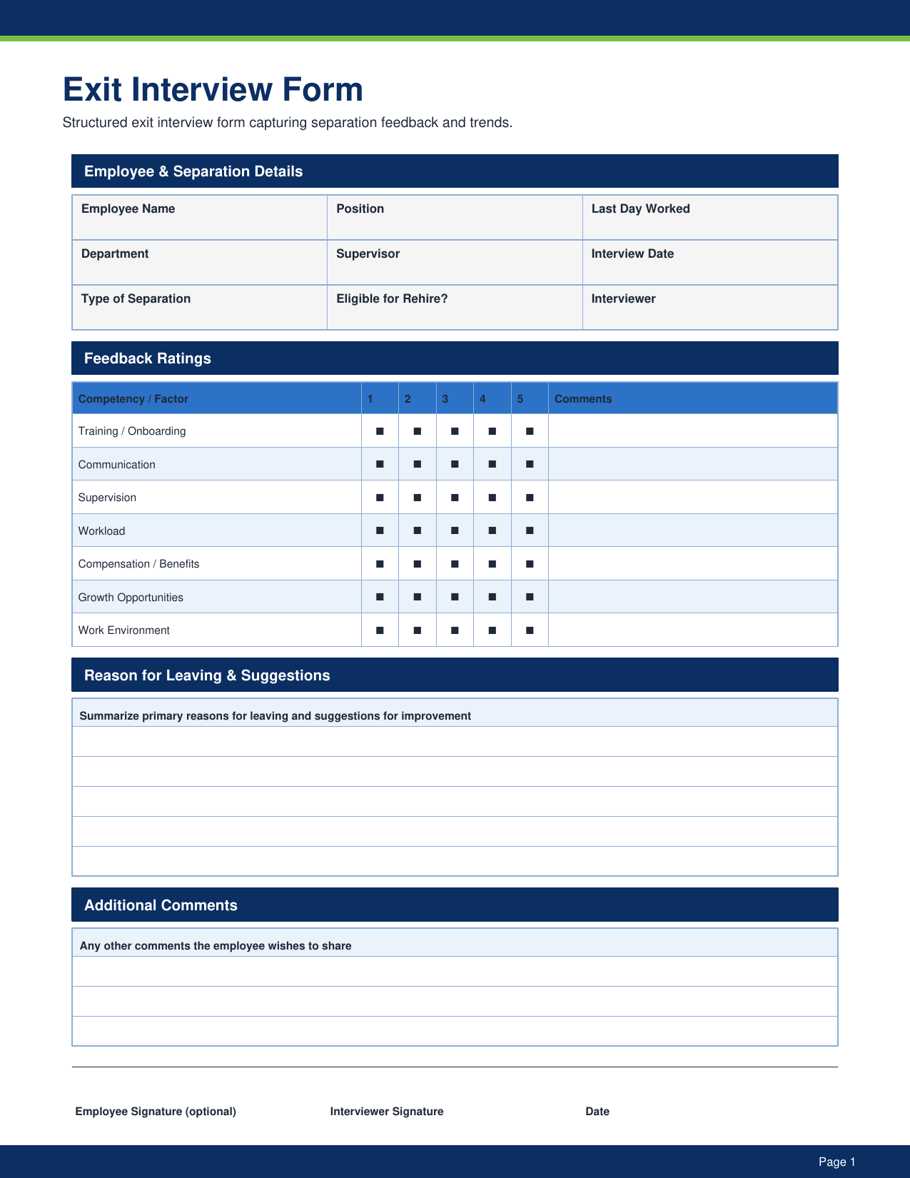 HR - 50 Essential Forms Pack pdf Download - YardDoc