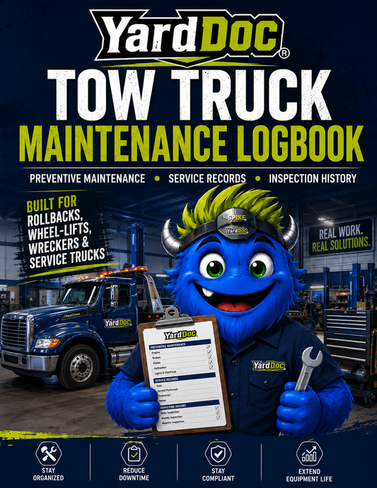 Tow Truck Maintenance Log - YardDoc