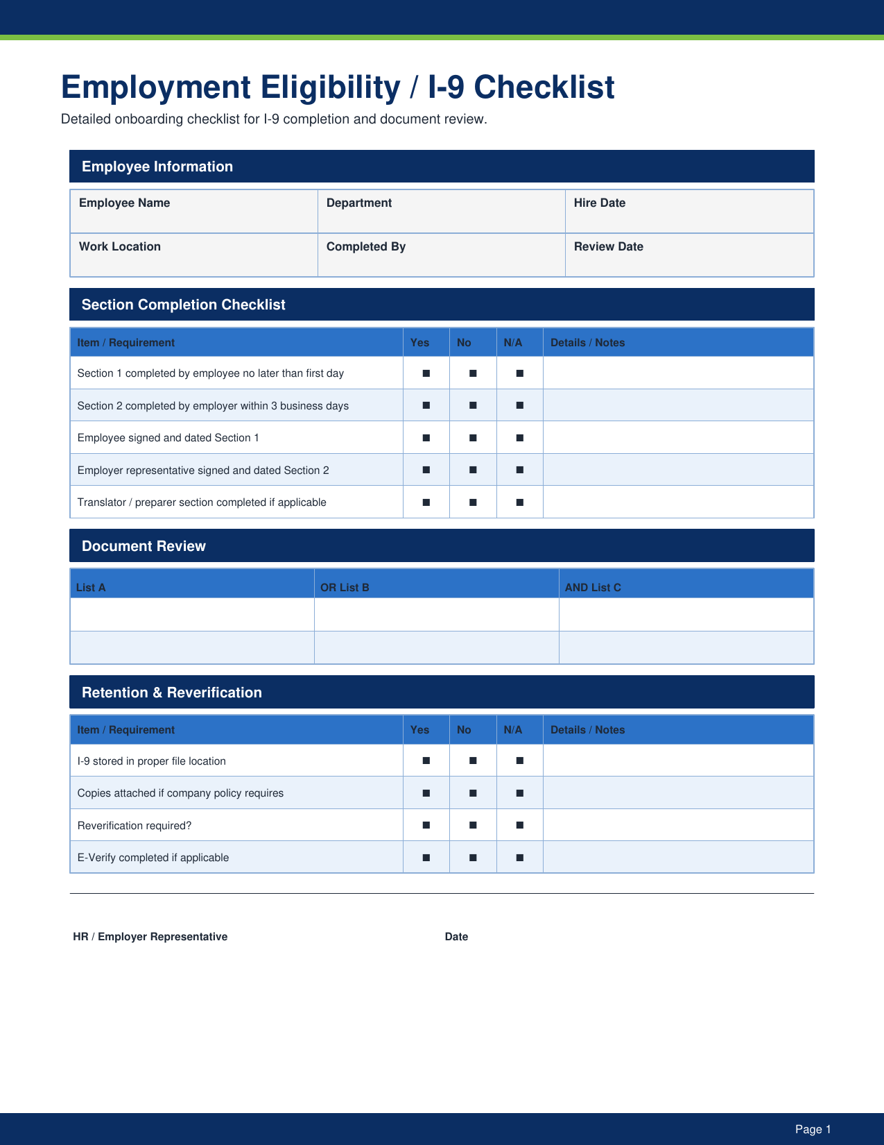 HR - 50 Essential Forms Pack pdf Download - YardDoc