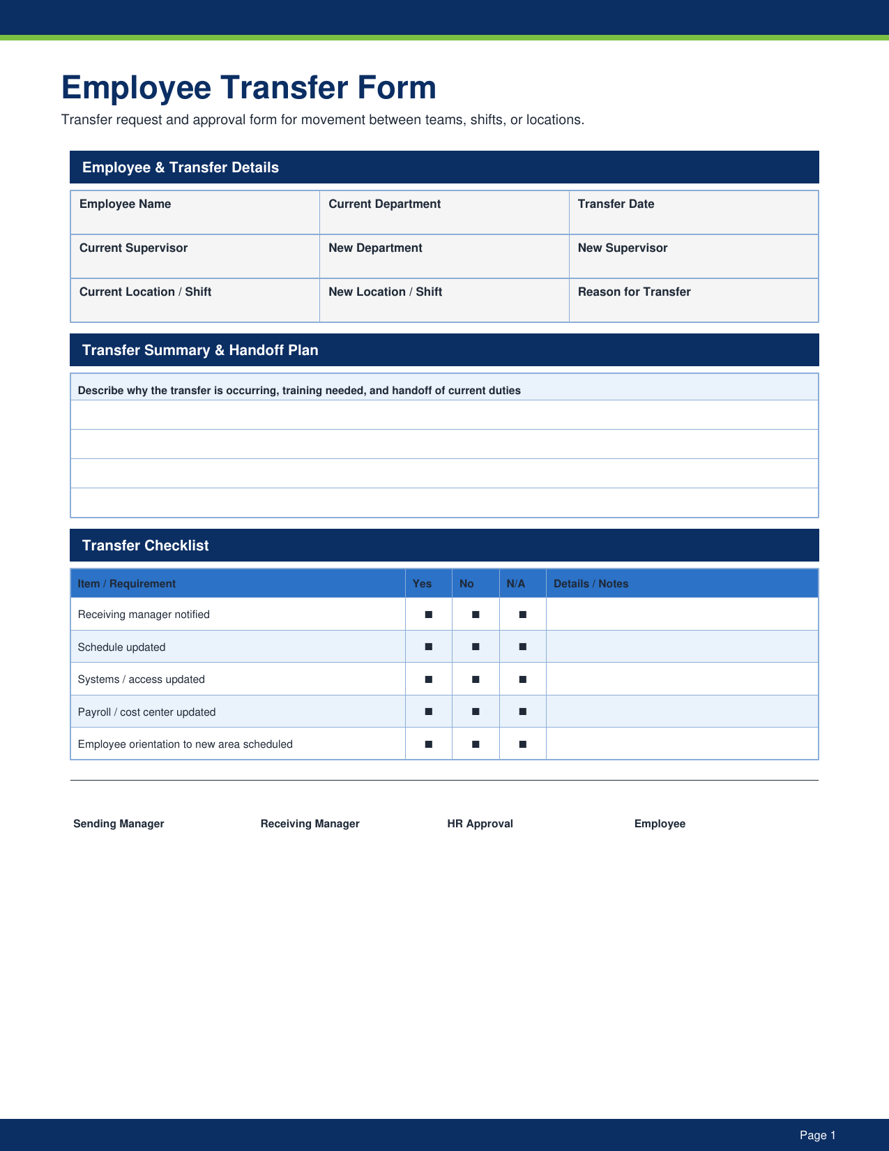 HR - 50 Essential Forms Pack pdf Download - YardDoc