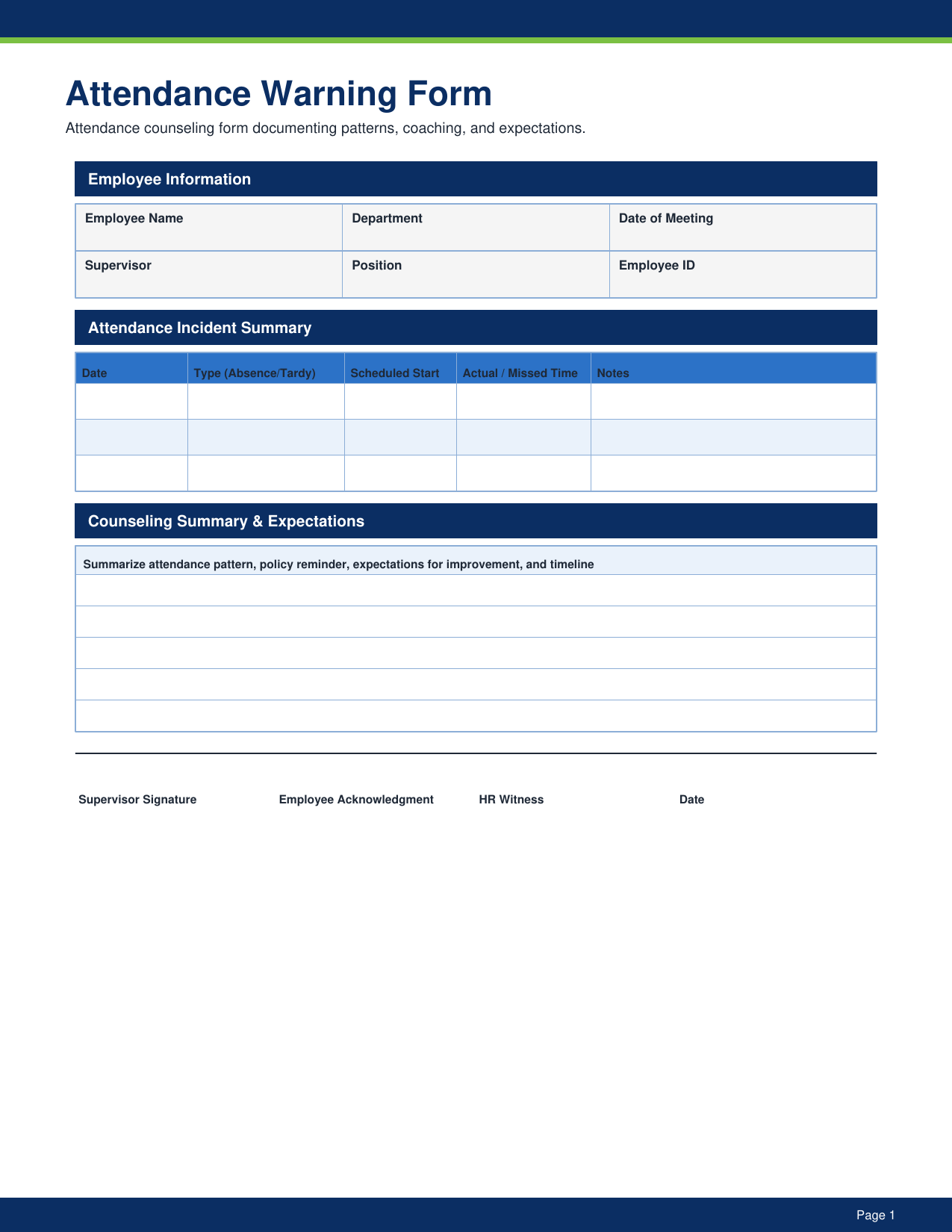 HR - 50 Essential Forms Pack pdf Download - YardDoc
