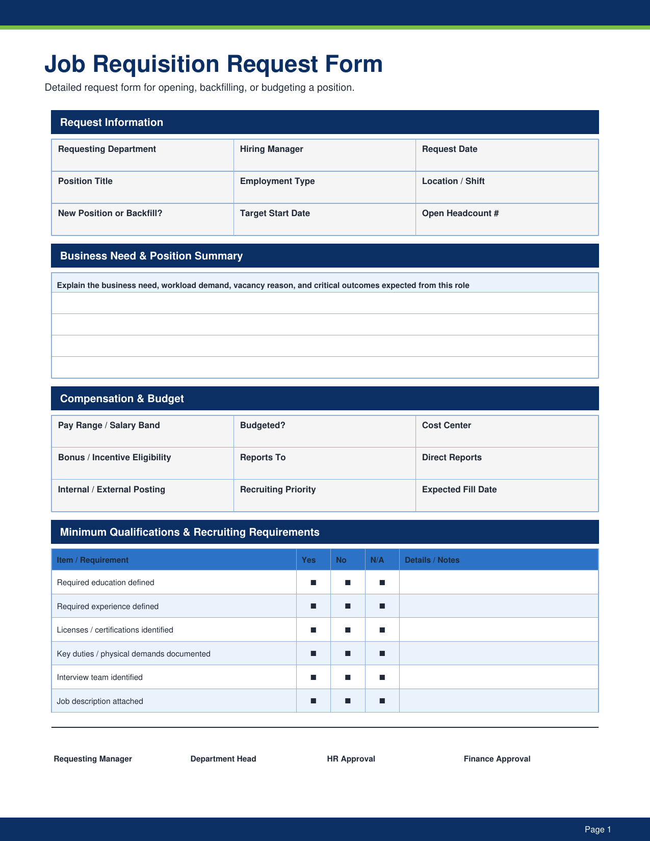 HR - 50 Essential Forms Pack pdf Download - YardDoc