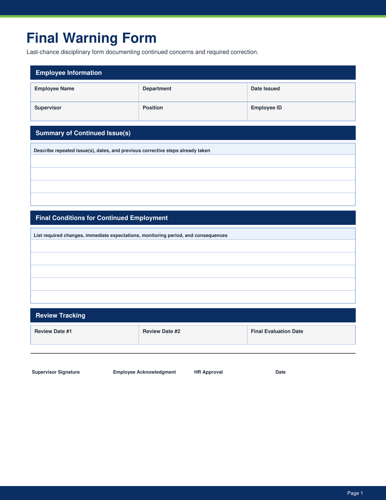 HR - 50 Essential Forms Pack pdf Download - YardDoc