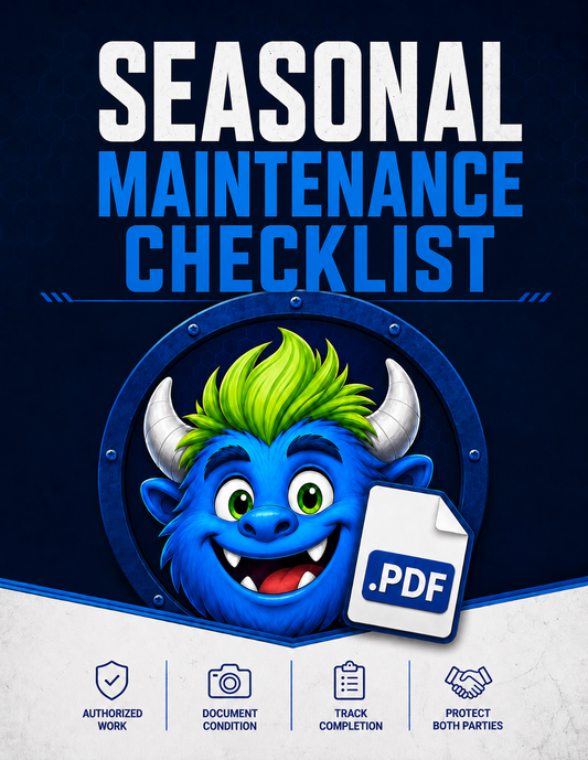 Seasonal Maintenance Checklist - YardDoc